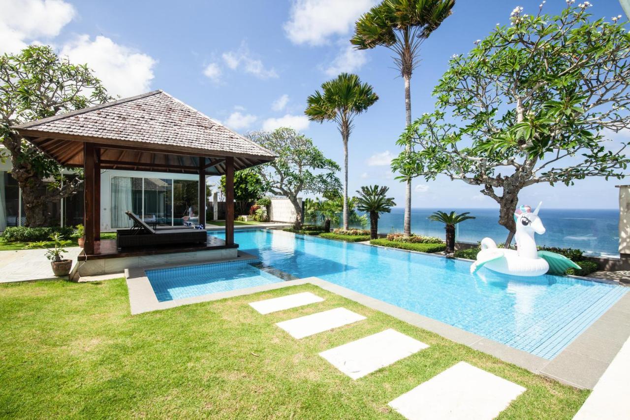 Cliff Front Luxury Villa 4 Bedroom At Pandawa Beach 乌干沙 外观 照片