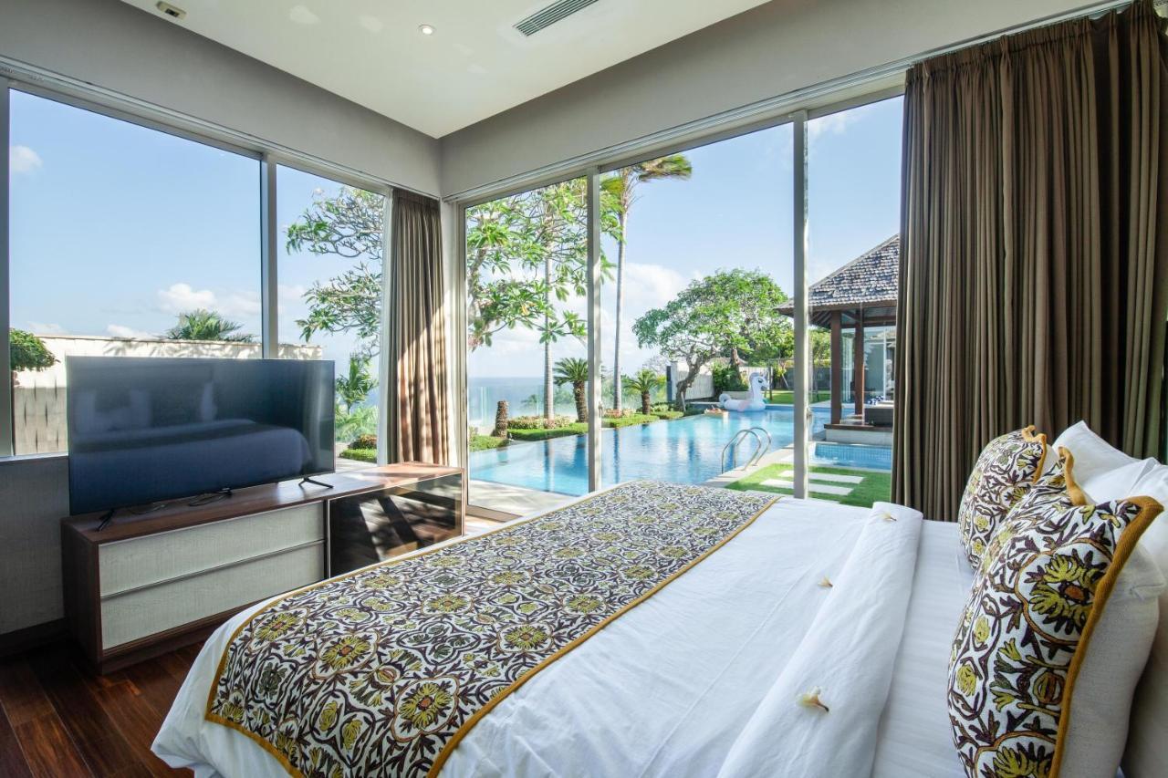 Cliff Front Luxury Villa 4 Bedroom At Pandawa Beach 乌干沙 外观 照片