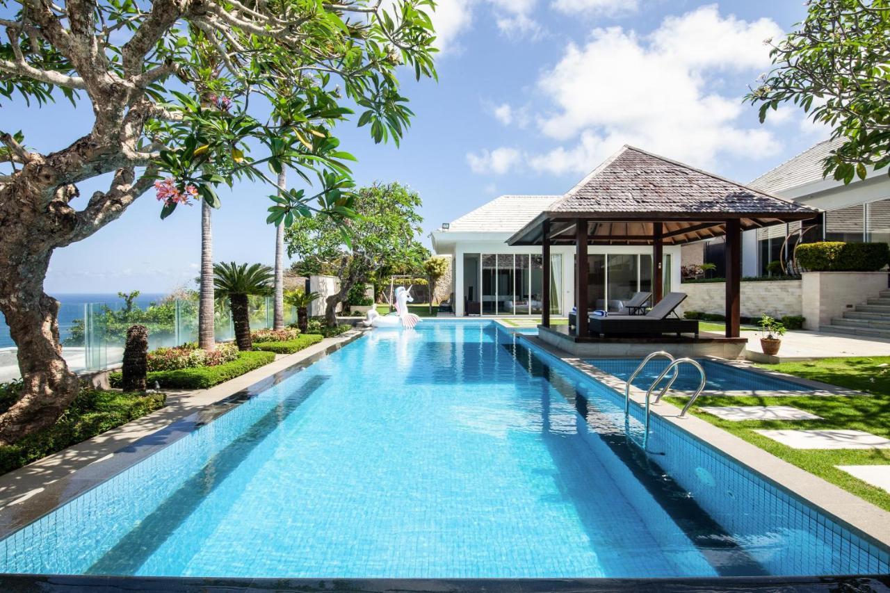 Cliff Front Luxury Villa 4 Bedroom At Pandawa Beach 乌干沙 外观 照片