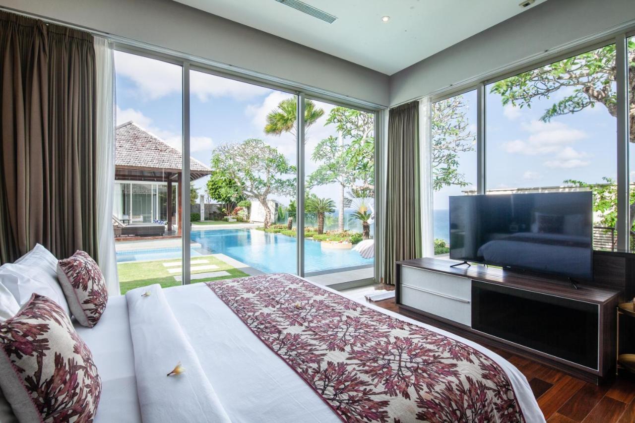 Cliff Front Luxury Villa 4 Bedroom At Pandawa Beach 乌干沙 外观 照片