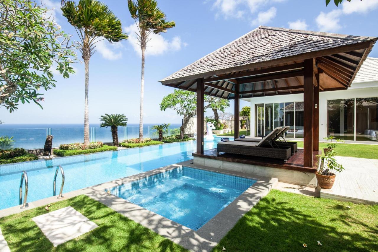 Cliff Front Luxury Villa 4 Bedroom At Pandawa Beach 乌干沙 外观 照片