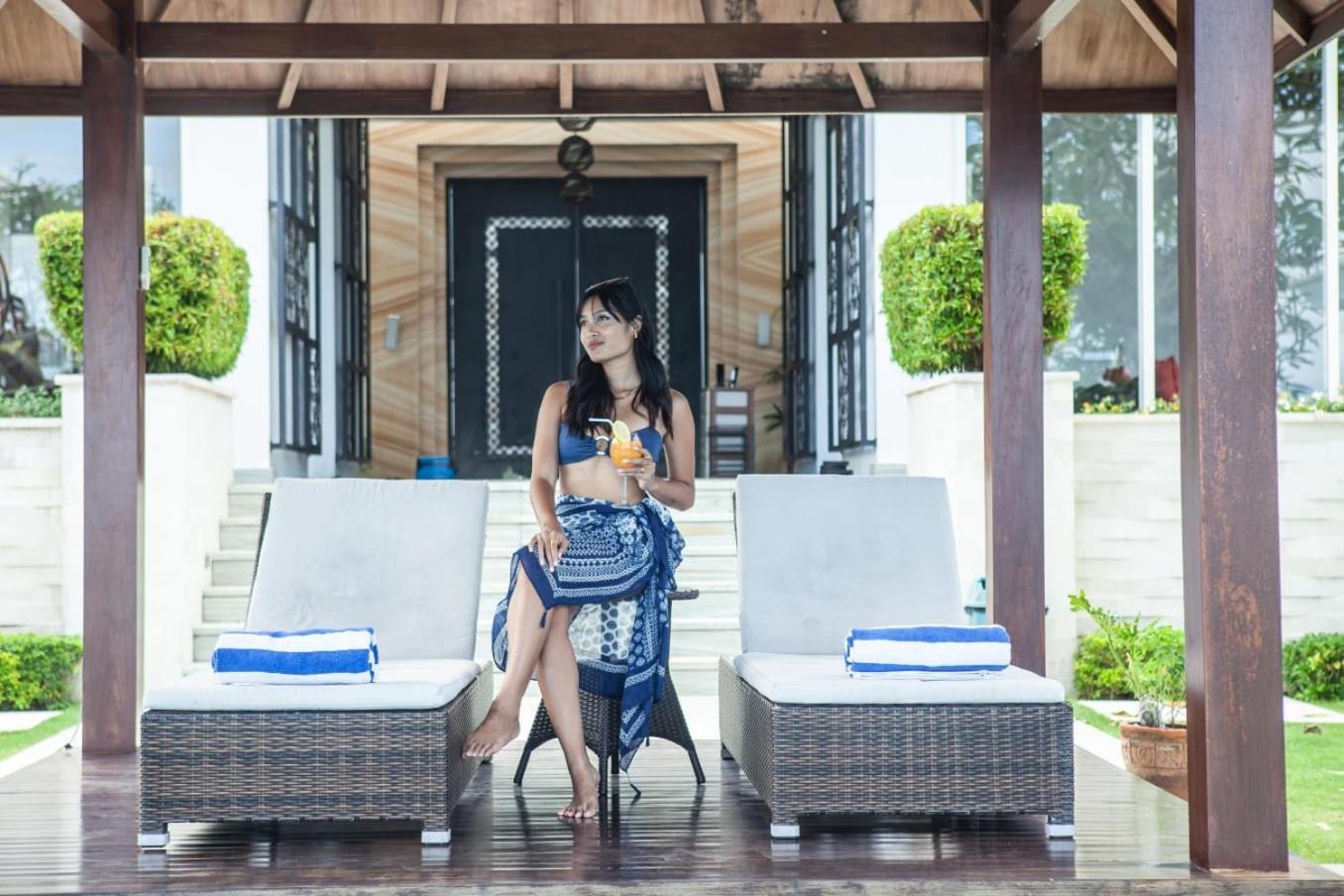 Cliff Front Luxury Villa 4 Bedroom At Pandawa Beach 乌干沙 外观 照片