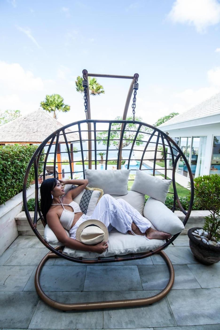 Cliff Front Luxury Villa 4 Bedroom At Pandawa Beach 乌干沙 外观 照片