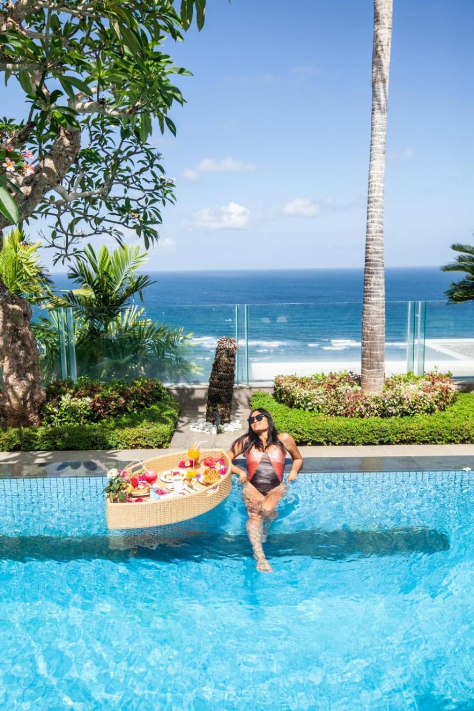 Cliff Front Luxury Villa 4 Bedroom At Pandawa Beach 乌干沙 外观 照片