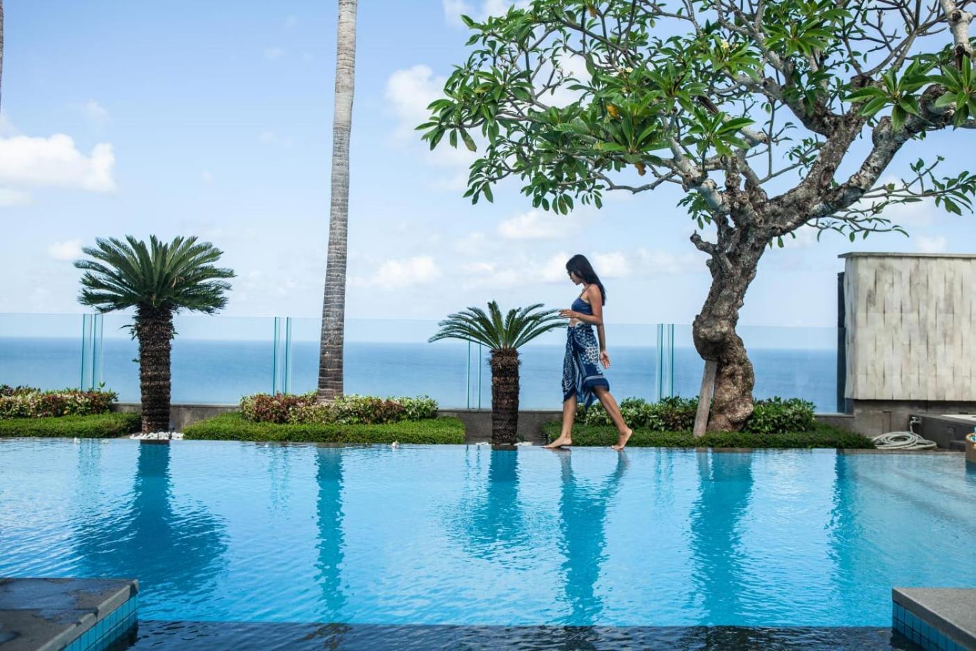Cliff Front Luxury Villa 4 Bedroom At Pandawa Beach 乌干沙 外观 照片